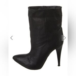 Loeffler Randall Black Heeled Boots